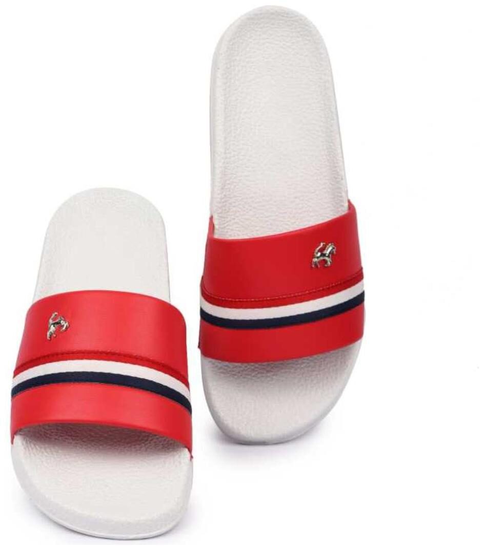 

Richale Men White Red Flip-Flops - 1 Pair