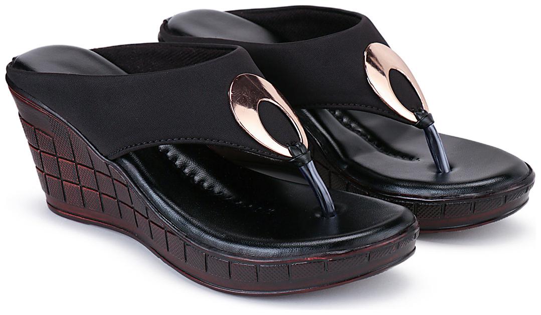

RIMBOLL Women Black Wedges