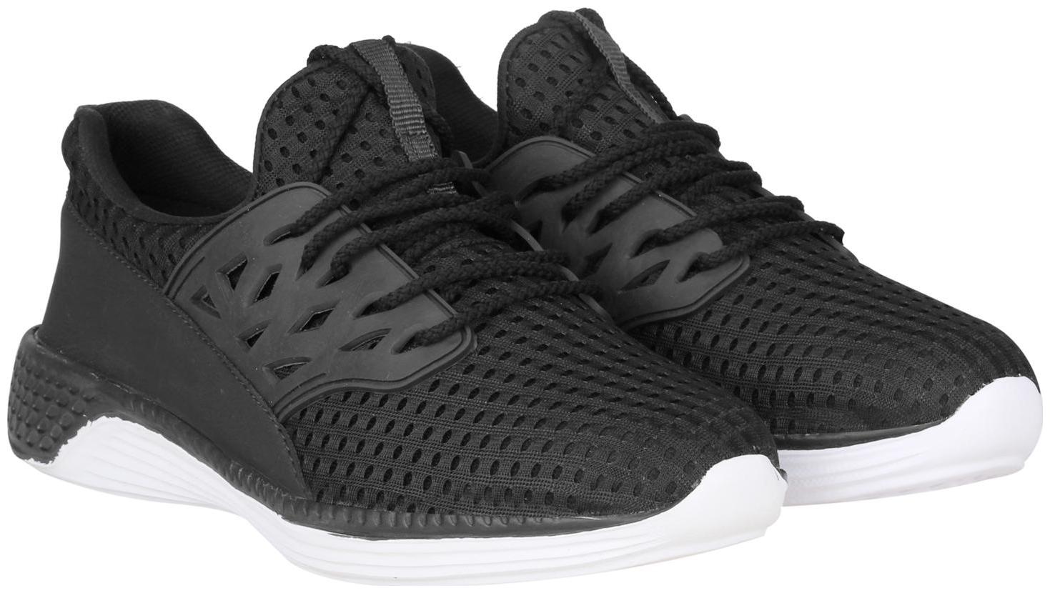 

RIMONI Men Running Shoes ( Black )