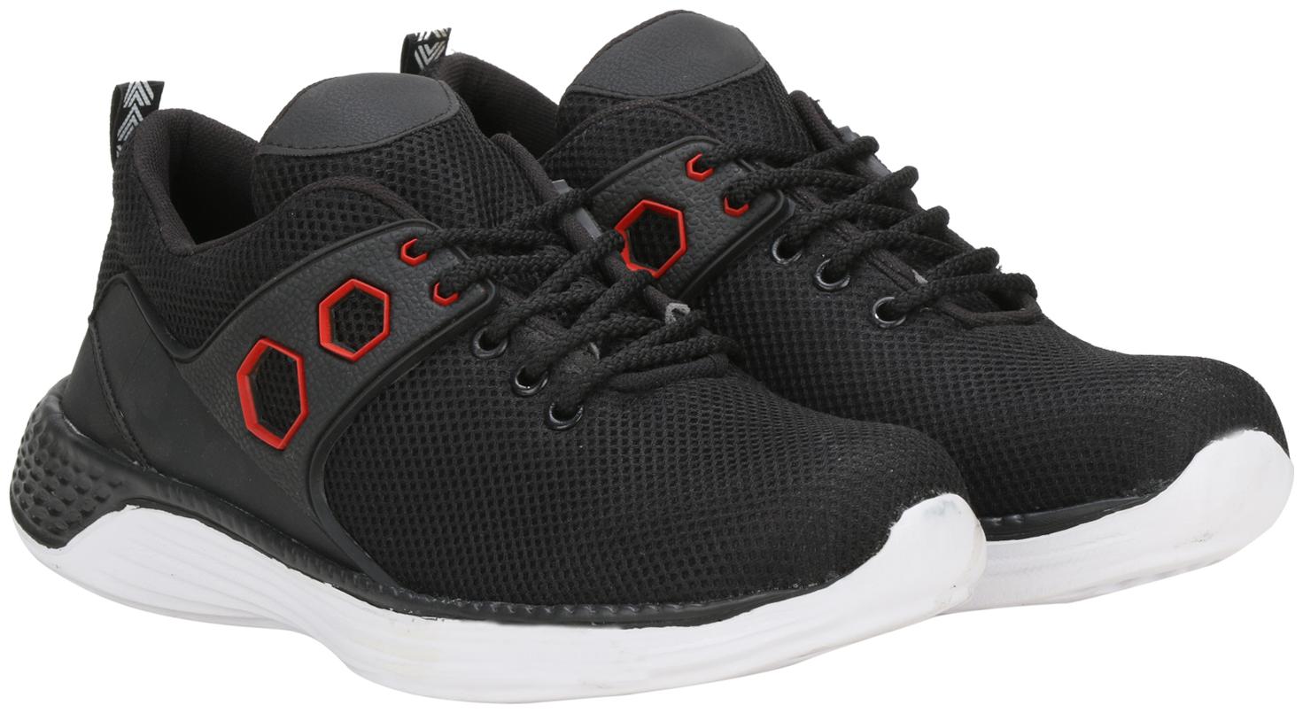 

RIMONI Men 4104-Black Running Shoes ( Black )