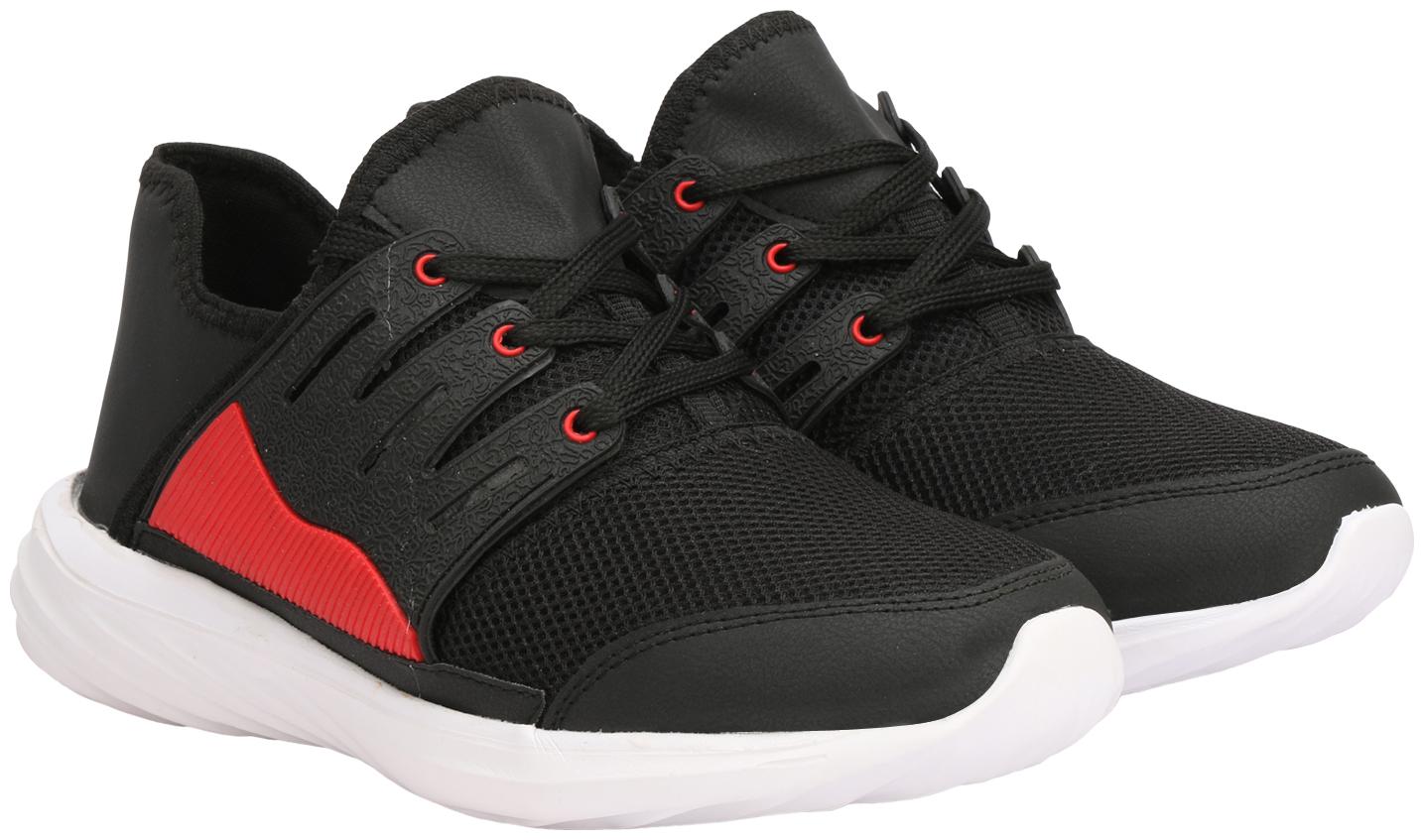 

RIMONI Men 4106-Red Running Shoes ( Black )