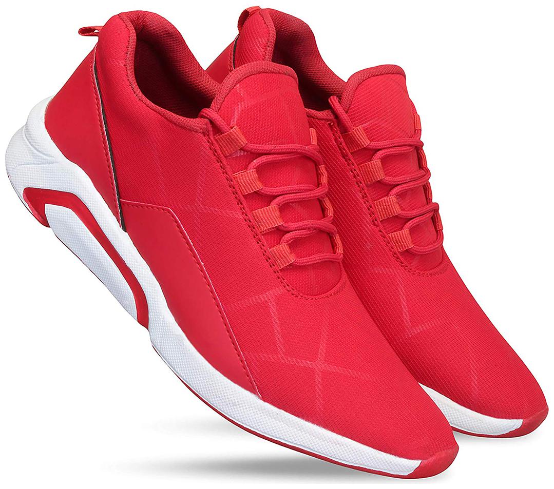 

ROBBOX Men Men s Running Shoes Running Shoes ( Red )