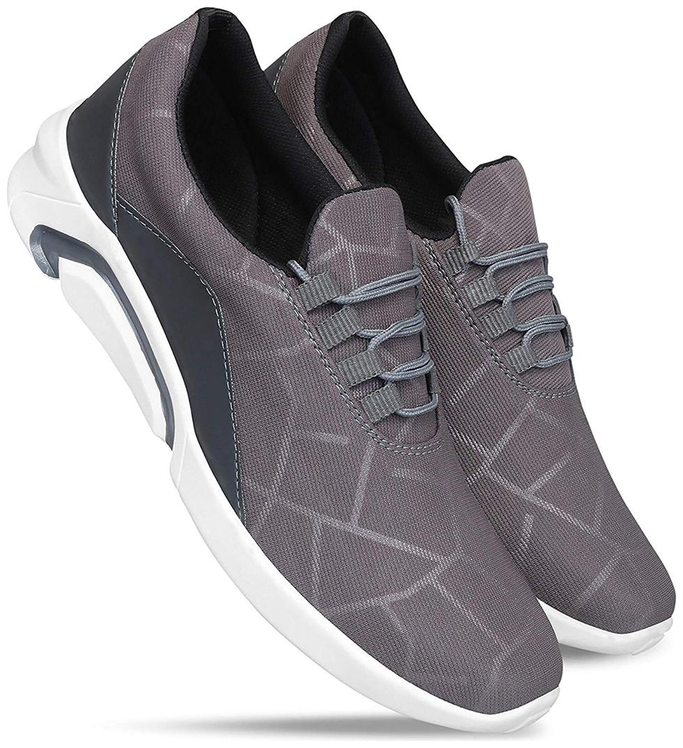 

ROBBOX Men Men s Running Shoes Running Shoes ( Grey )