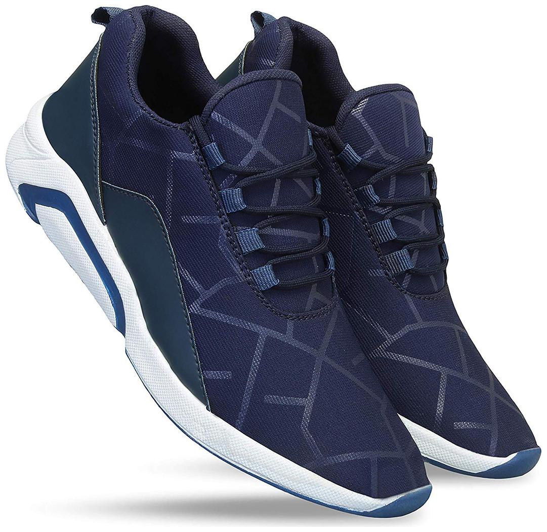 

ROBBOX Men Men s Running Shoes Running Shoes ( Navy Blue )