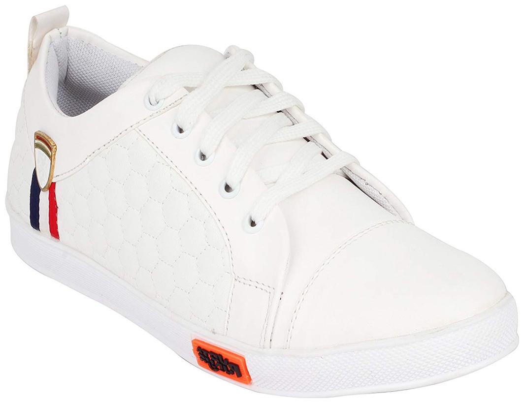 

ROBBOX Men s Casual Shoes Men White Sneakers