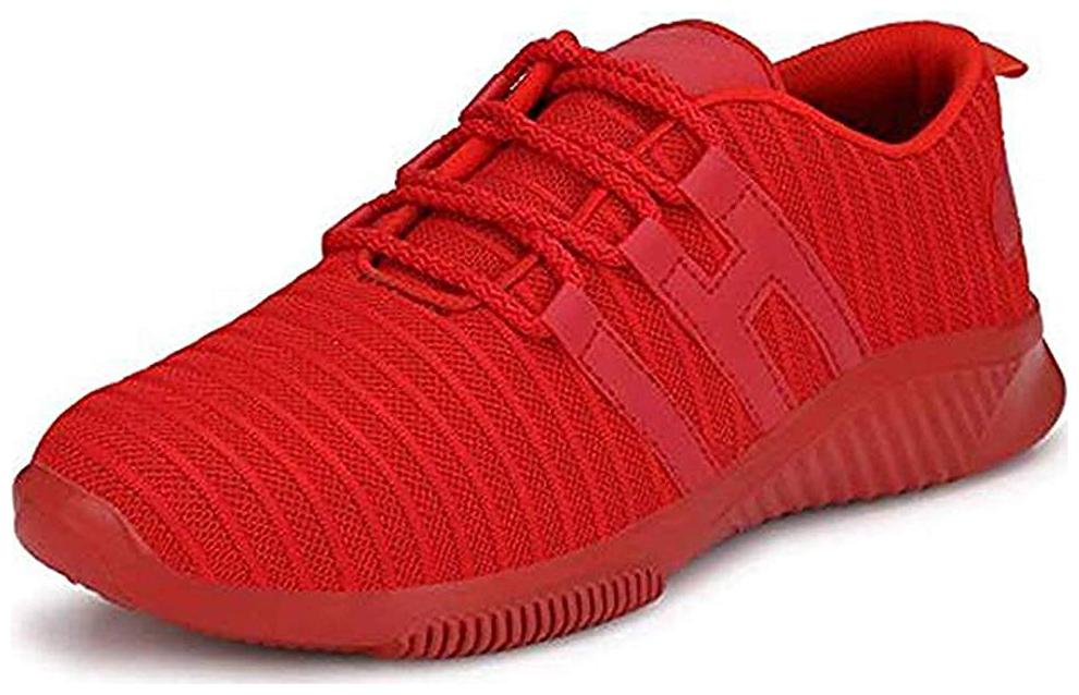 

ROBBOX Men Men s Casual Shoes Running Shoes ( Red )