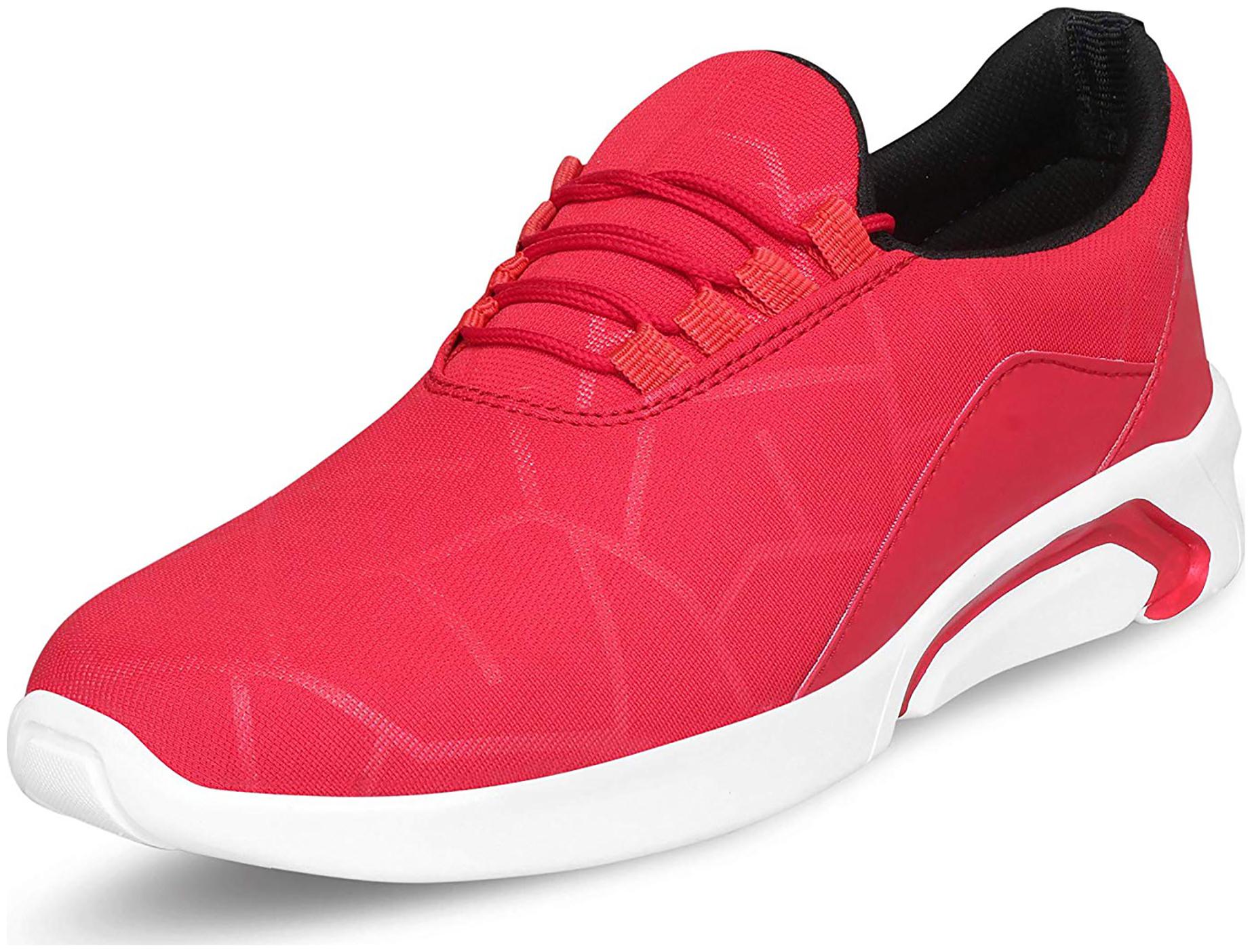 

ROBBOX Men Men s Casual Shoes Running Shoes ( Red )