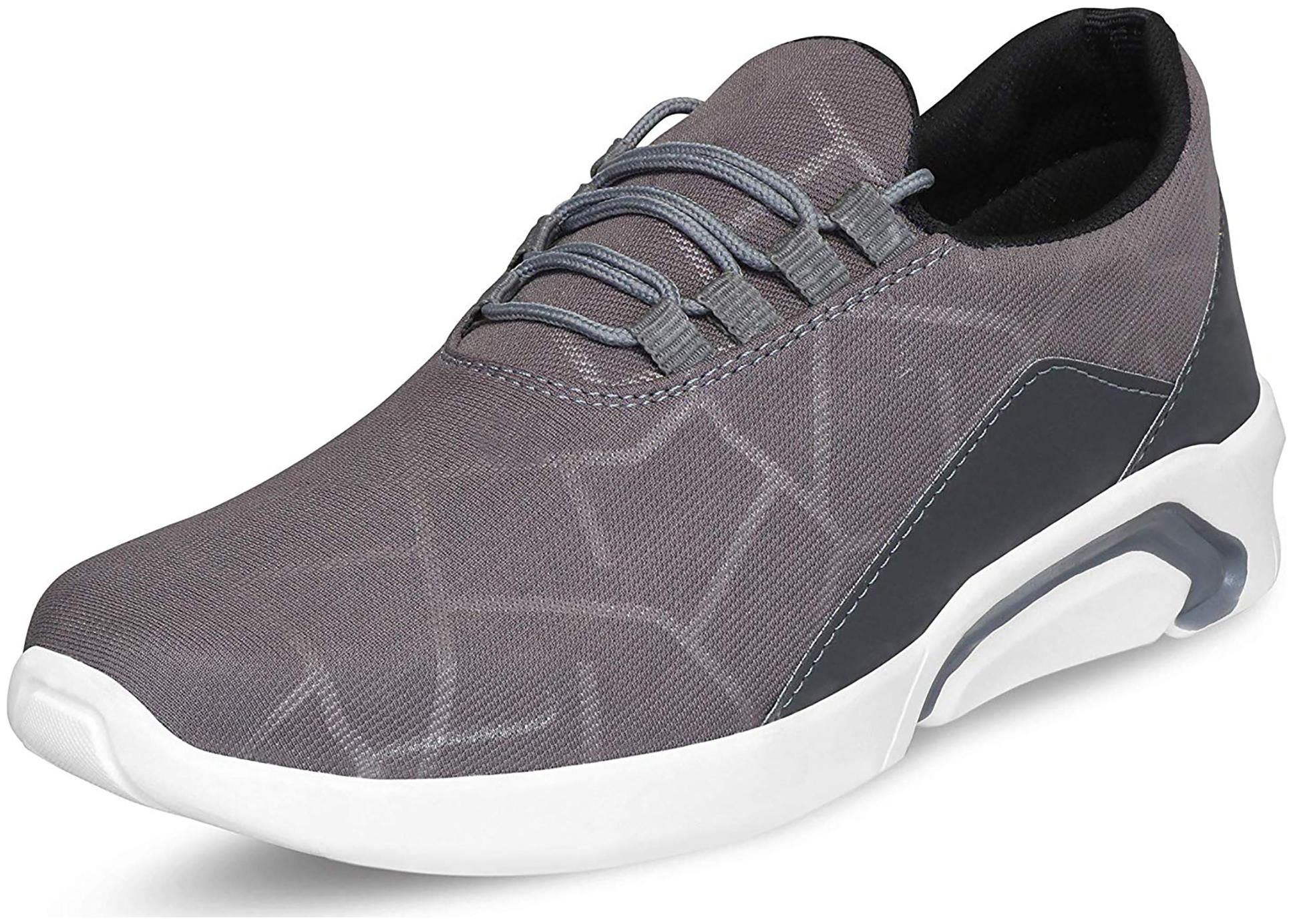 

ROBBOX Men Men s Casual Shoes Running Shoes ( Grey )