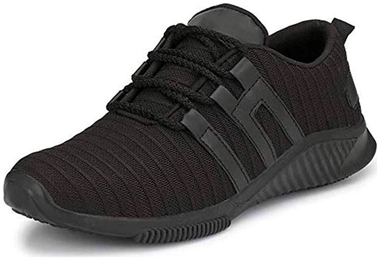 

ROBBOX Men Men s Casual Shoes Running Shoes ( Black )