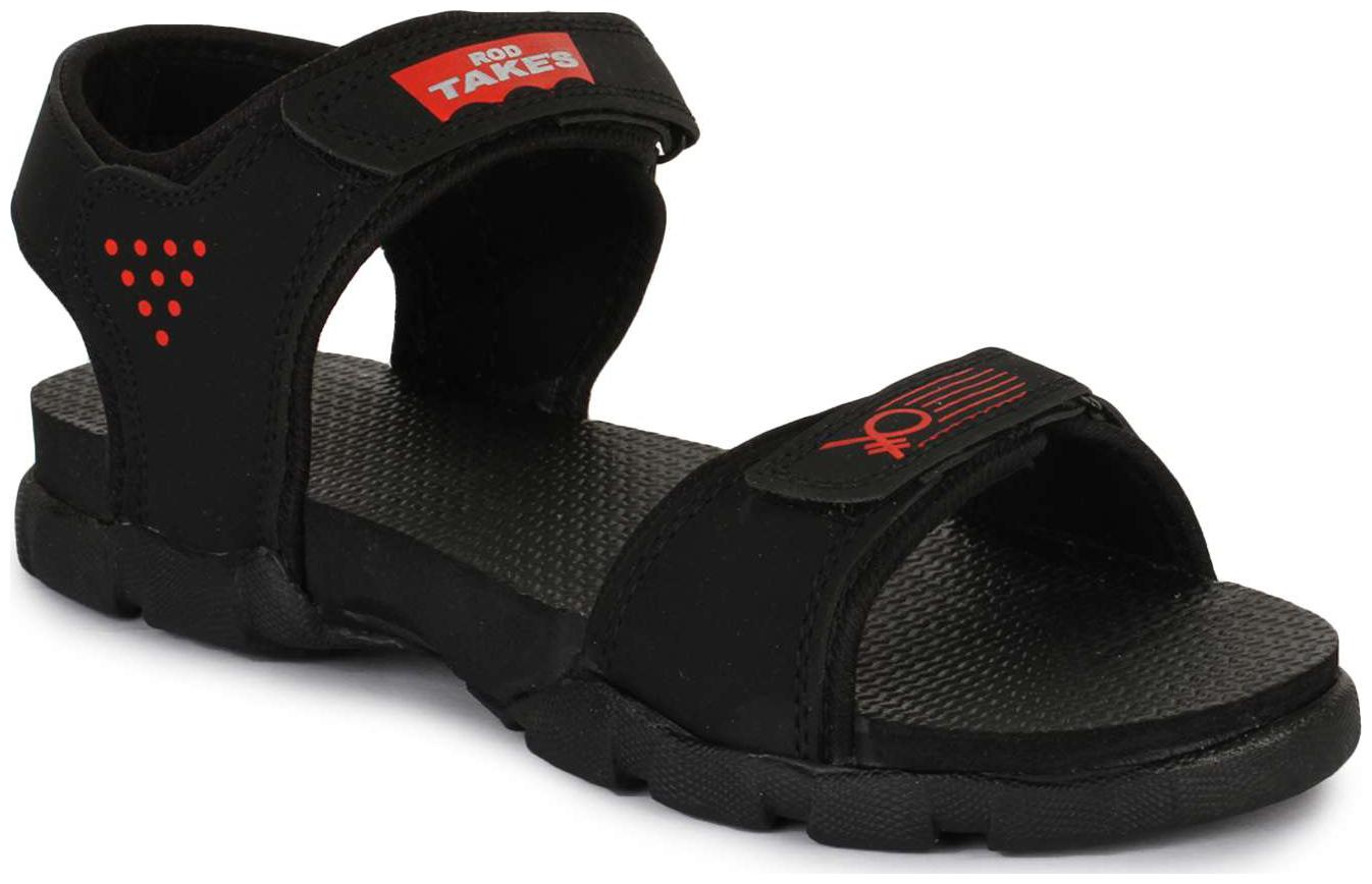 

Rod Takes LOTO-1005 Red Floater Sandals