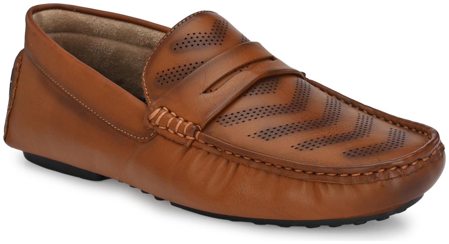 

Rodolfo Darrell Men Tan Loafers - RDPK0122-TAN