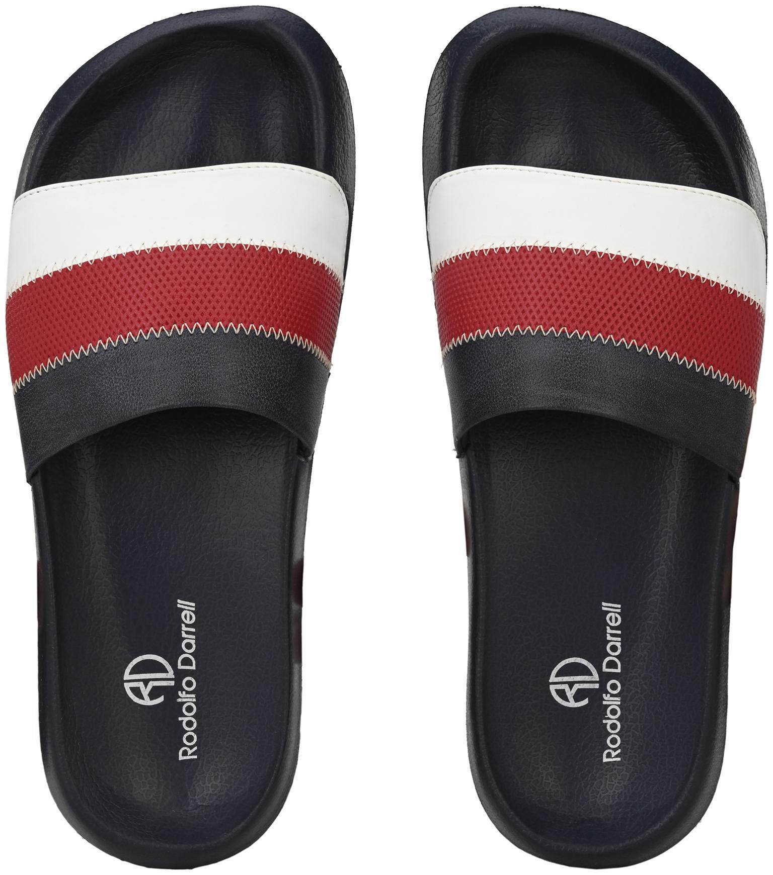 

Rodolfo Darrell Men Navy Blue Sliders - 1 Pair