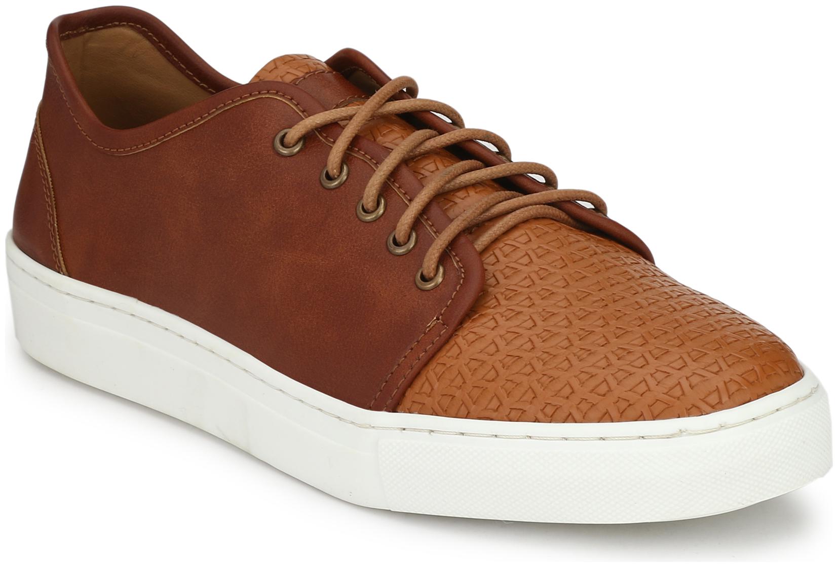 

Rodolfo Darrell Men Tan Sneakers