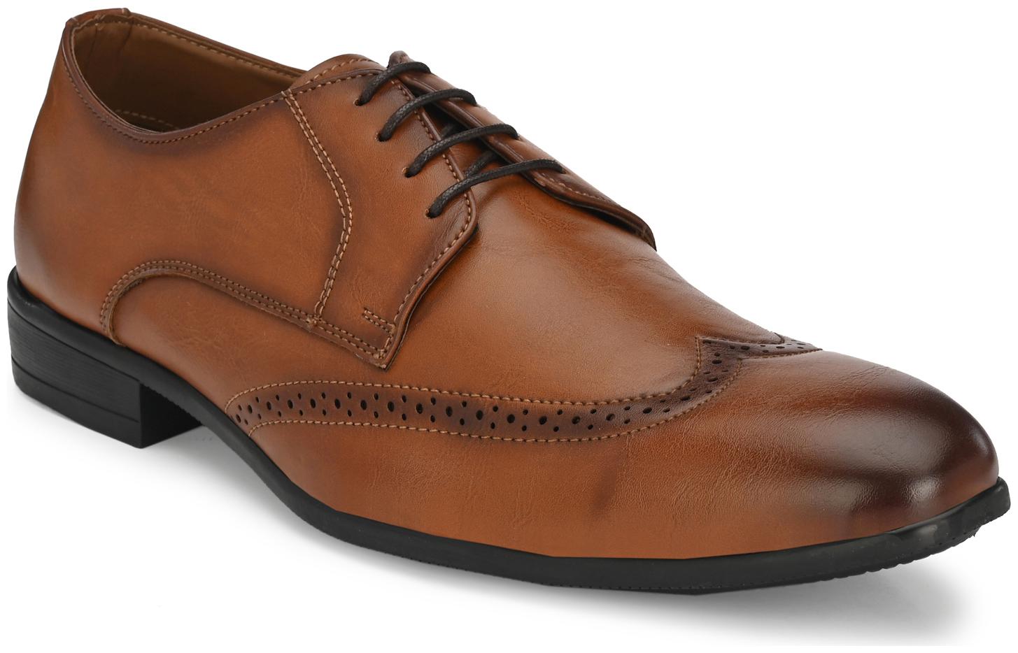

Rodolfo Darrell Men Tan Derby Formal Shoes - RDPK0131-TAN