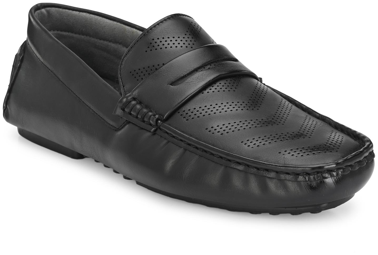 

Rodolfo Darrell Men Black Loafers - RDPK0122-BLACK