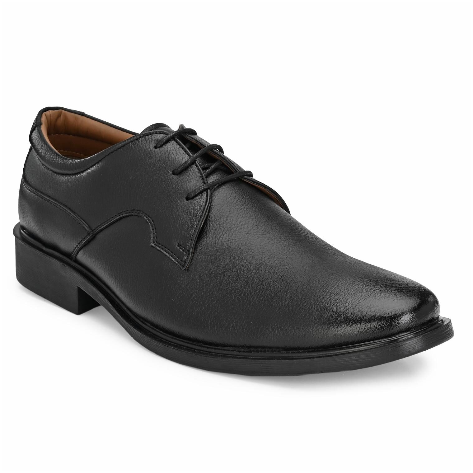 

Rodolfo Darrell Men Black Derby Formal Shoes - RDPK0126-BLACK