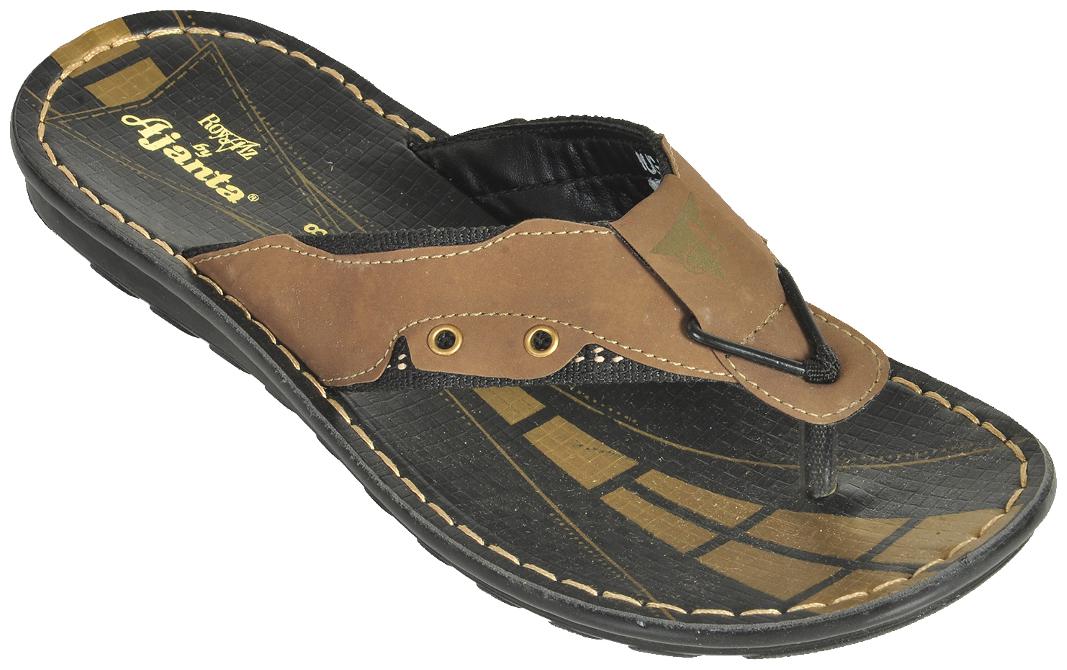 

Ajanta Men Brown Sandals