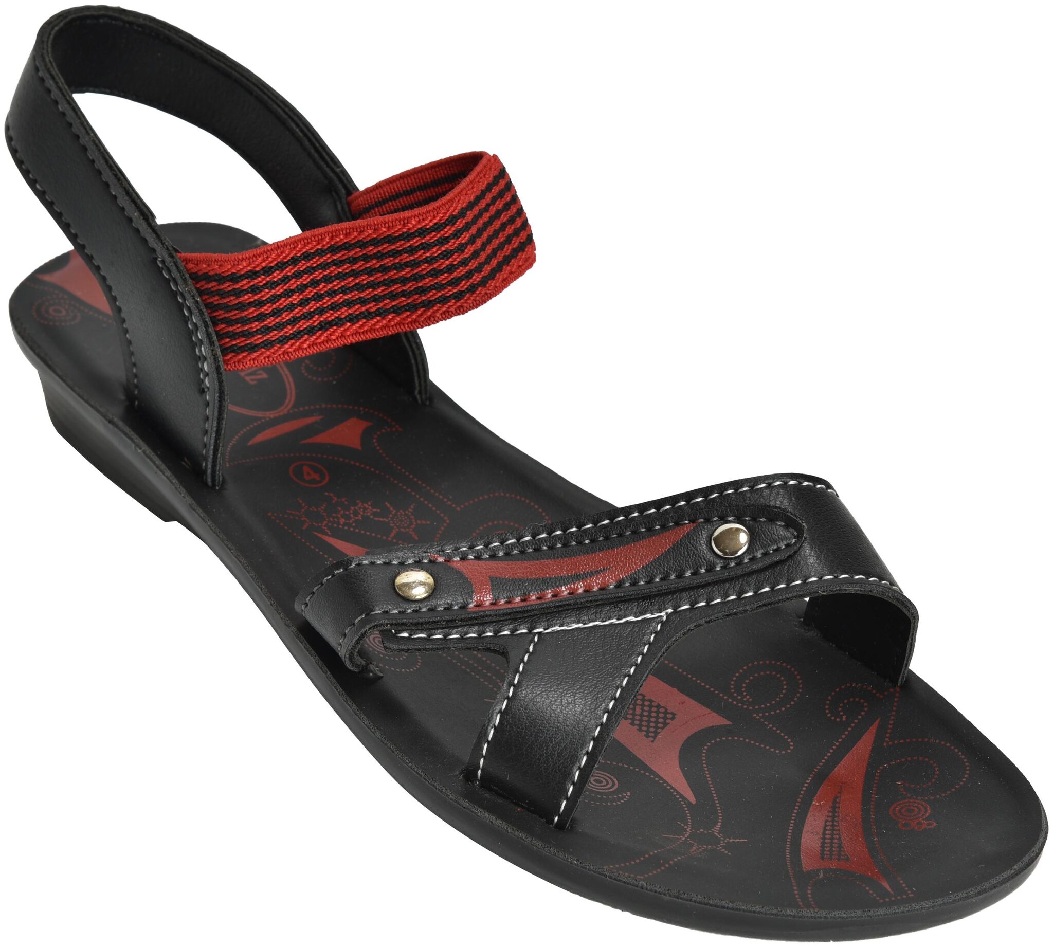 

Ajanta Women Black Sandals