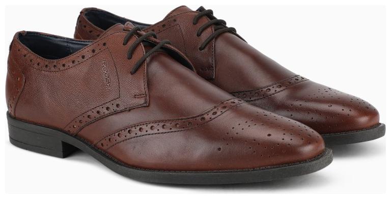 

Ruosh Men Brown Brogues Formal Shoes - 1801142220