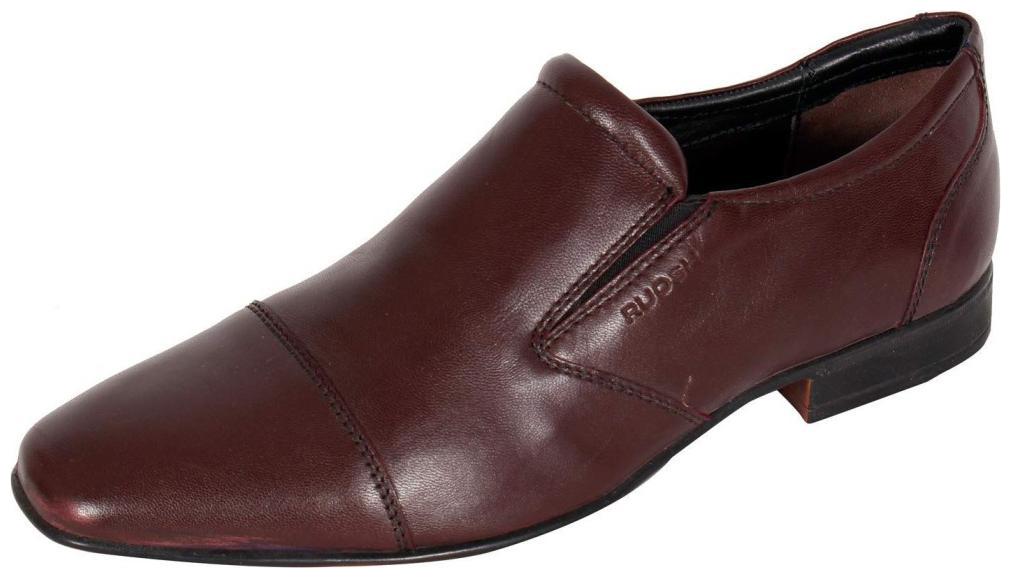 

Ruosh Men Maroon Slip-On Formal Shoes