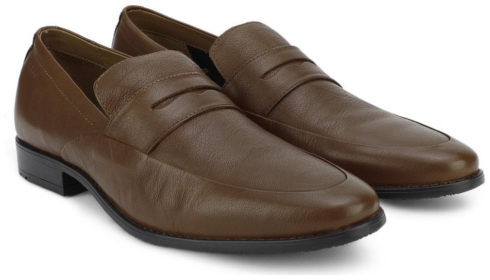 

Ruosh Men Tan Slip-On Formal Shoes - 1121045970