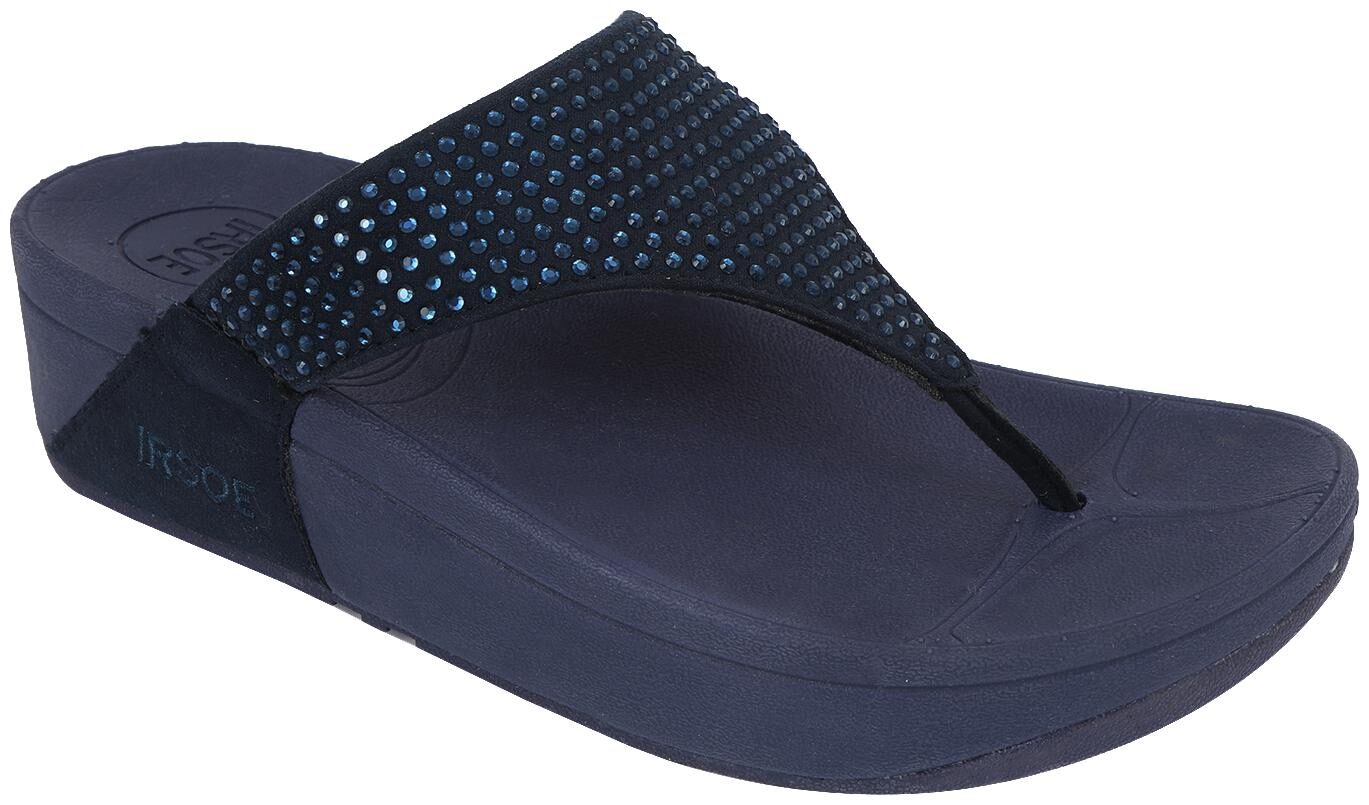

RUSHERS Women Blue Open Toe Flats