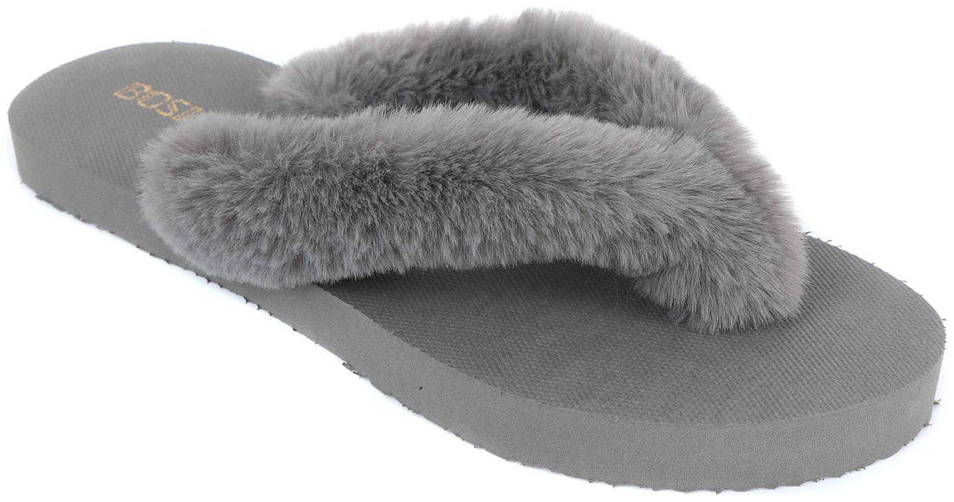 

RUSHERS Women Grey Open Toe Flats