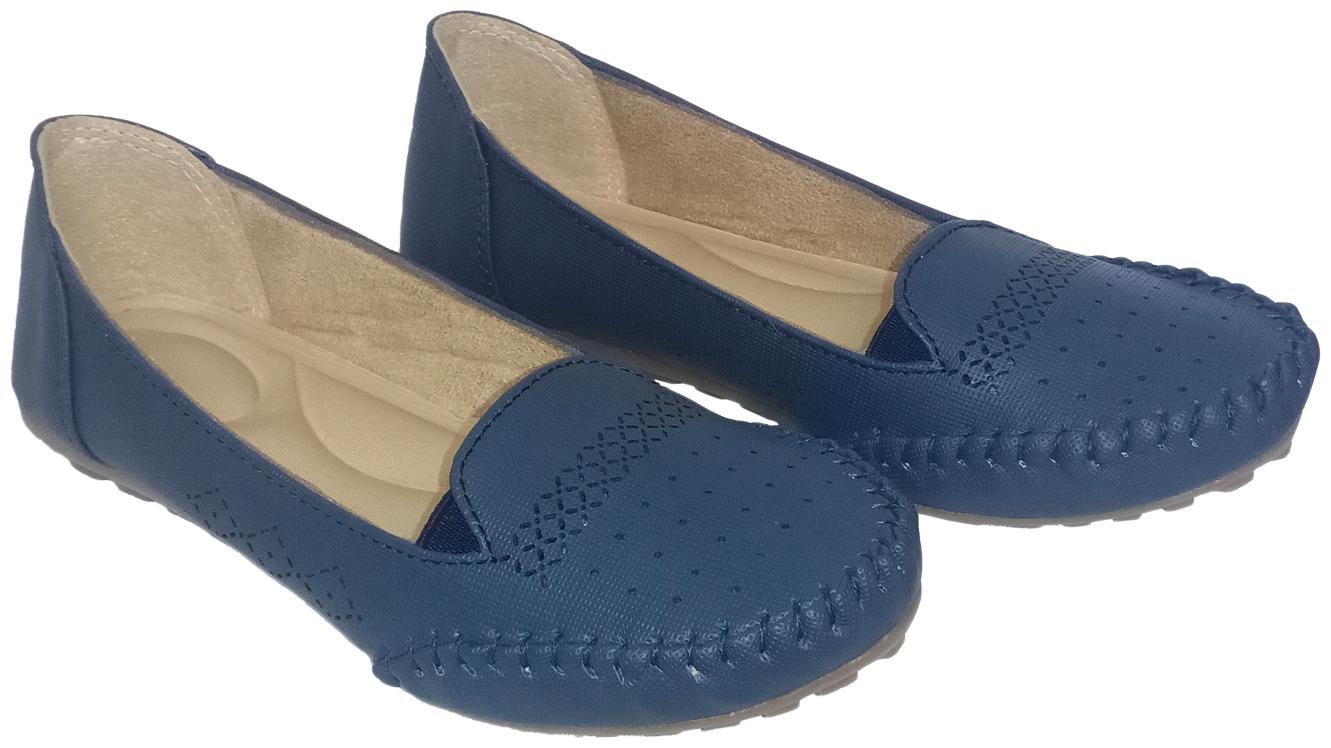 

Saanvishubh Women Blue Bellies