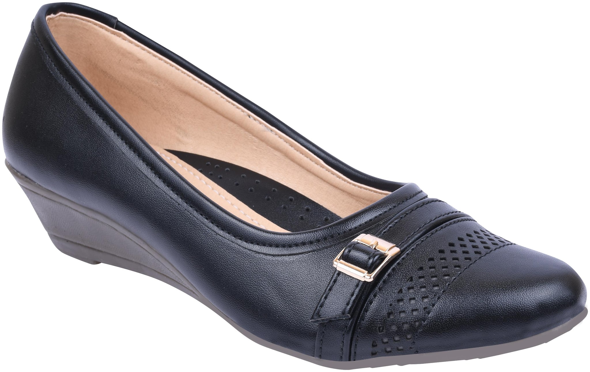

SALARIO Women Black Wedges