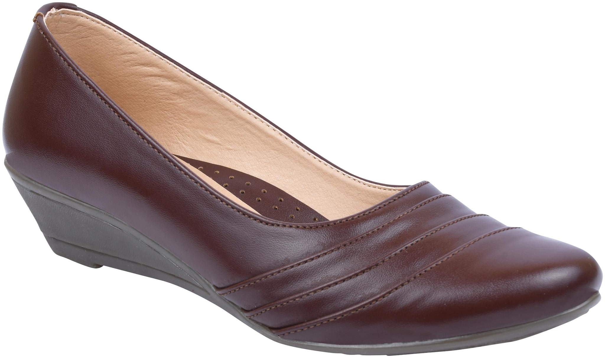 

SALARIO Women Brown Wedges