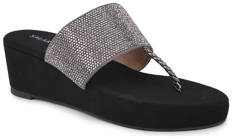 

SALARIO Women Grey Wedges
