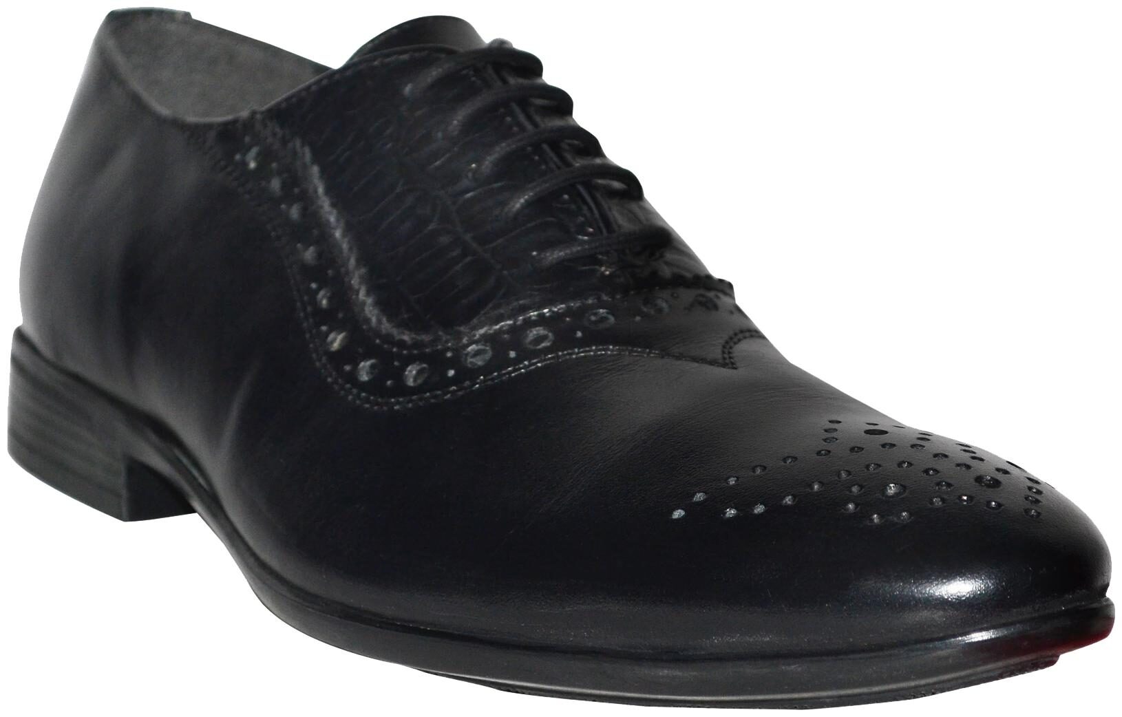 

Salt n Pepper Men 16 440 Black Formal Shoes