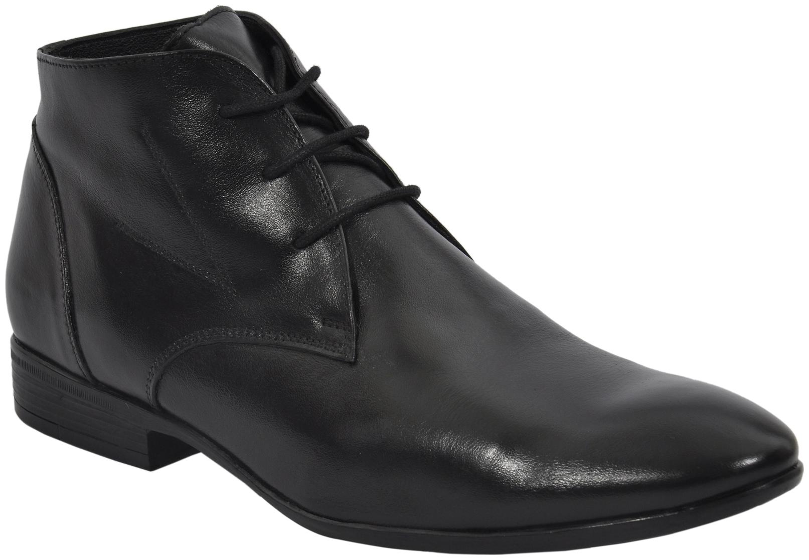 

Salt n Pepper Men Black Chukka Boots - 14-235