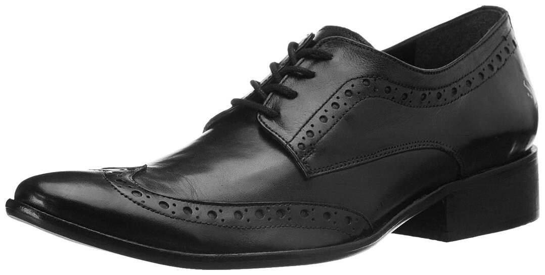 

Salt N Pepper Black Oxford Shoes