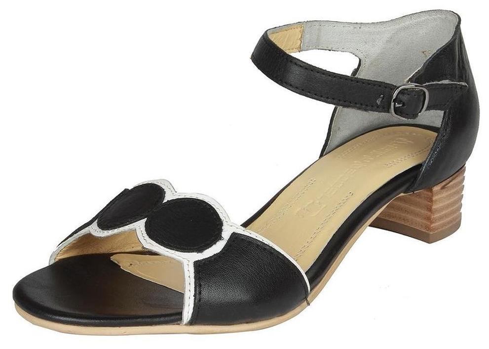 

Salt n Pepper Women Black Heeled Sandals