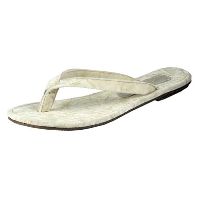 

Salt N Pepper White Slippers