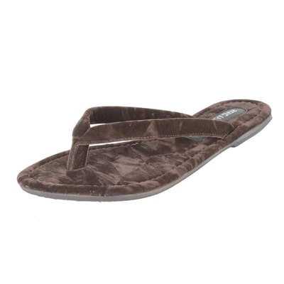 

Salt N Pepper Brown Slippers