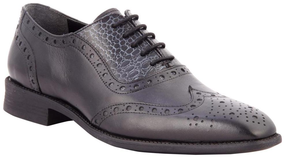 

Salt n Pepper Men 16 439 Black Formal Shoes