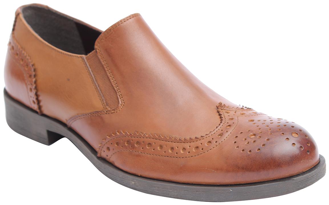

Salt n Pepper Men 15 914 Tan Formal Shoes