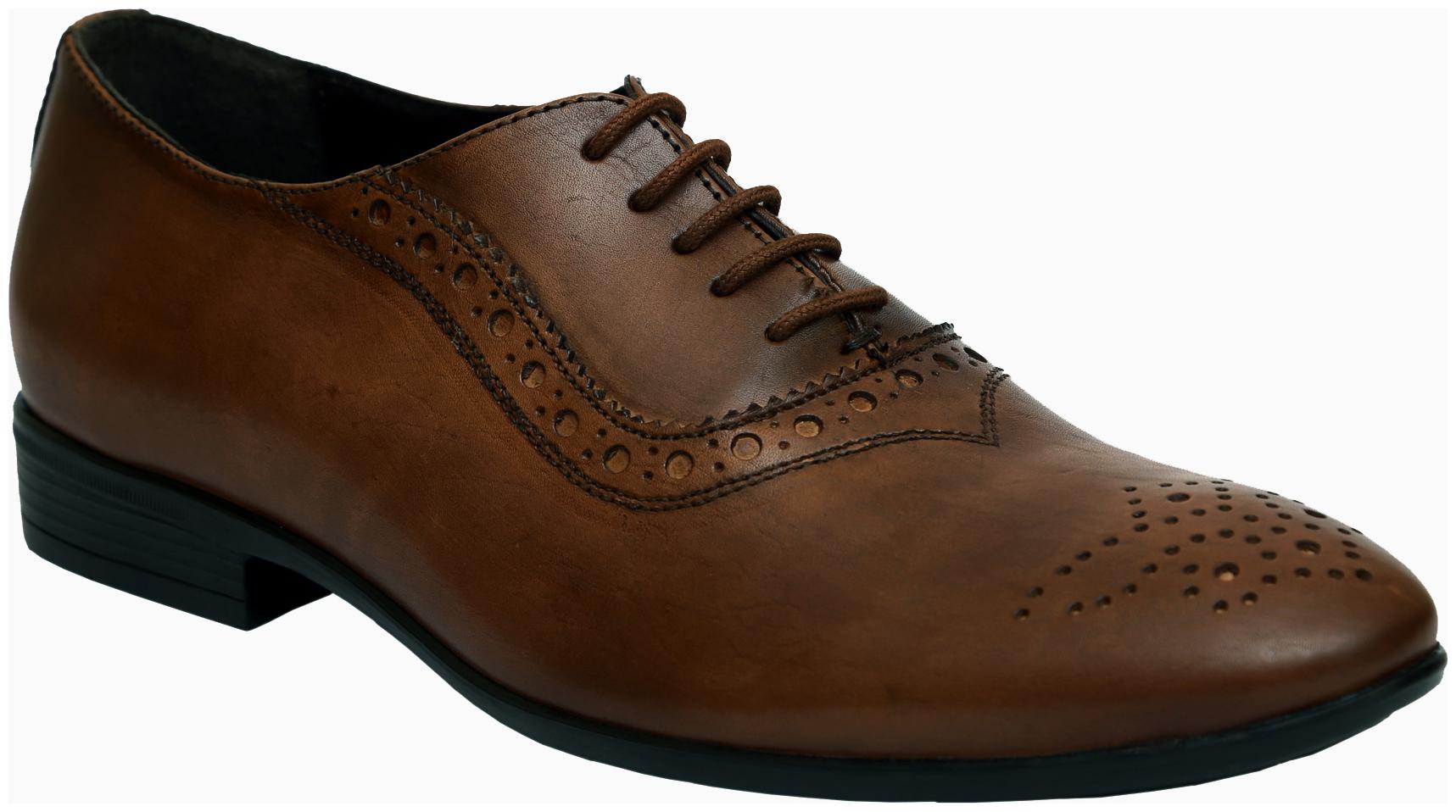 

Salt n Pepper Men 16 440 Tan Formal Shoes
