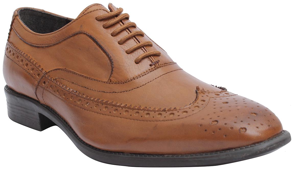 

Salt n Pepper Men 15 900 Tan Formal Shoes