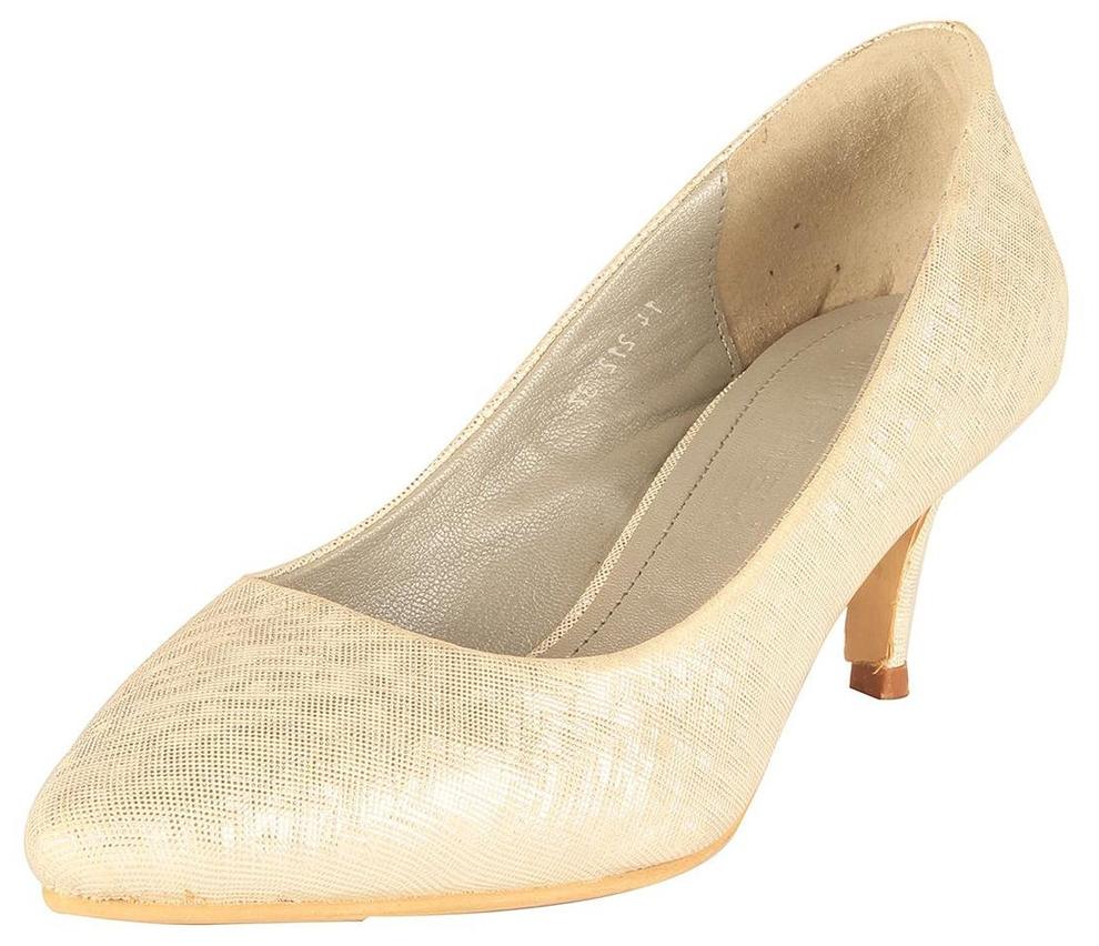 

Salt N Pepper Cream Heels