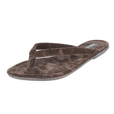 

Salt N Pepper Brown Slippers