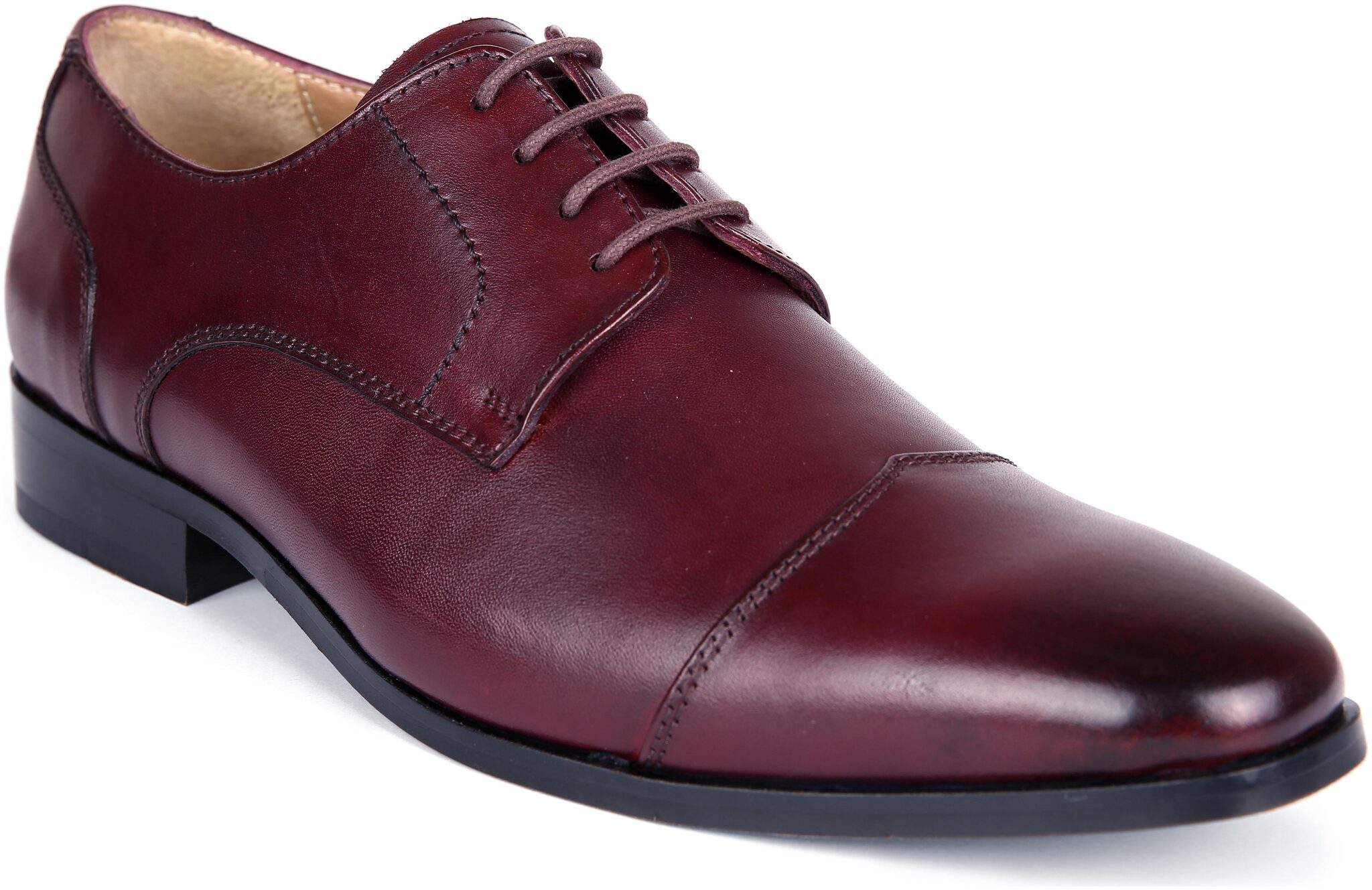 

San Frissco Men Maroon Oxford Formal Shoes - SFL 12314 BURGANDY