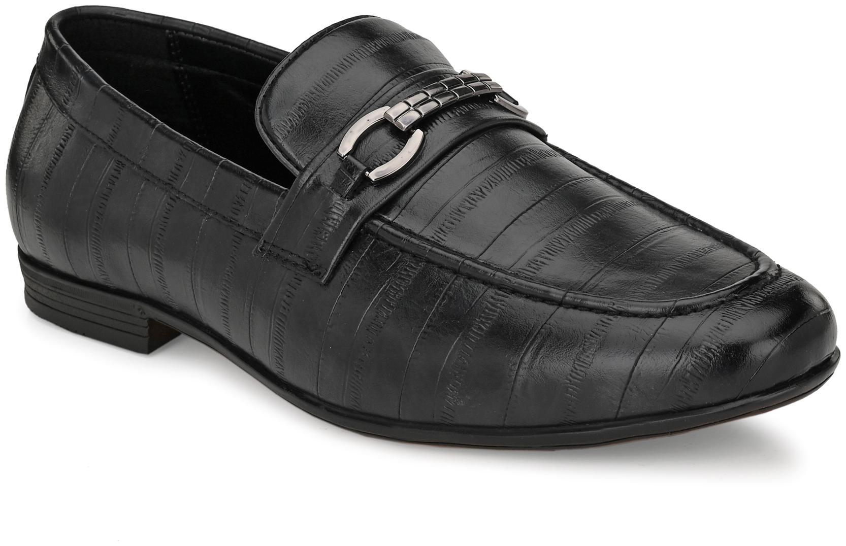 

San Frissco Men Black Loafers - EC 51108 BLACK