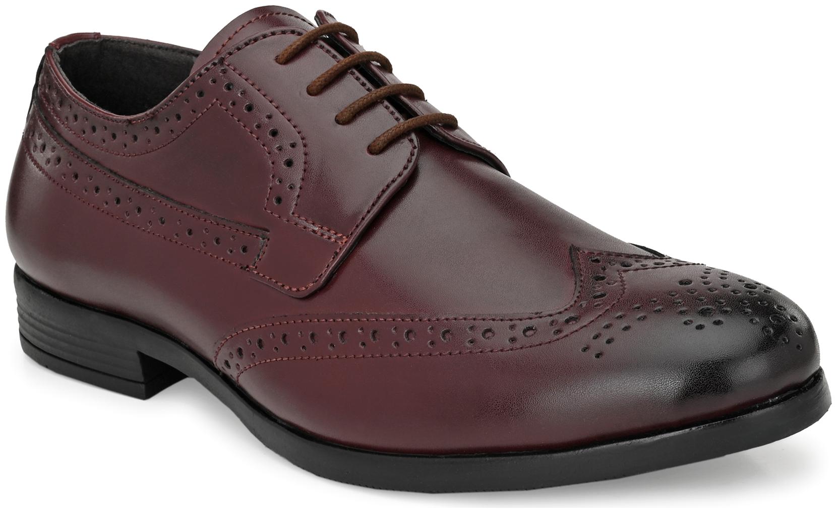 

San Frissco Men Red Slip-On Formal Shoes - EC 12803 CHERRY