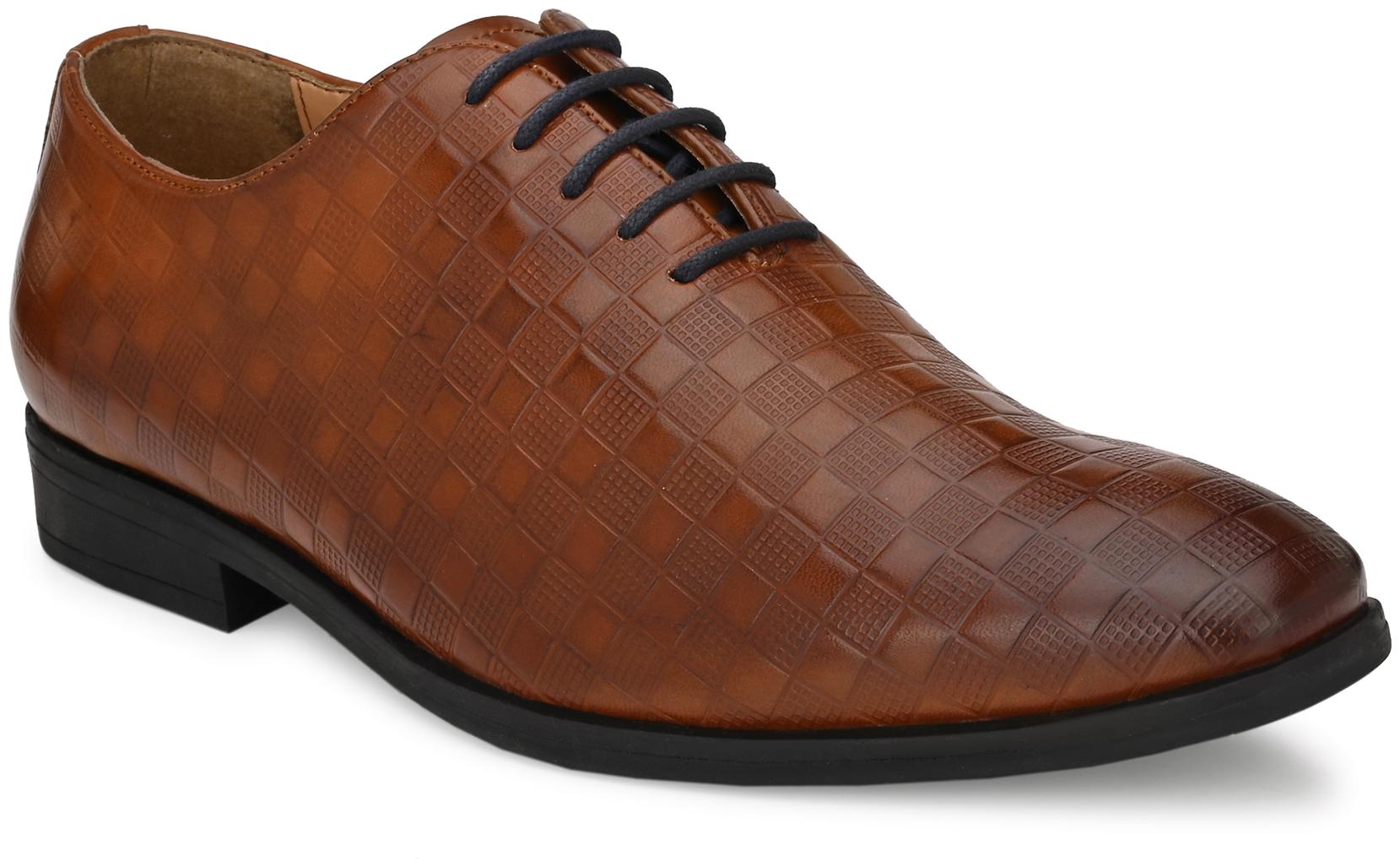 

San Frissco Men Tan Derby Formal Shoes - EC 3927 TAN