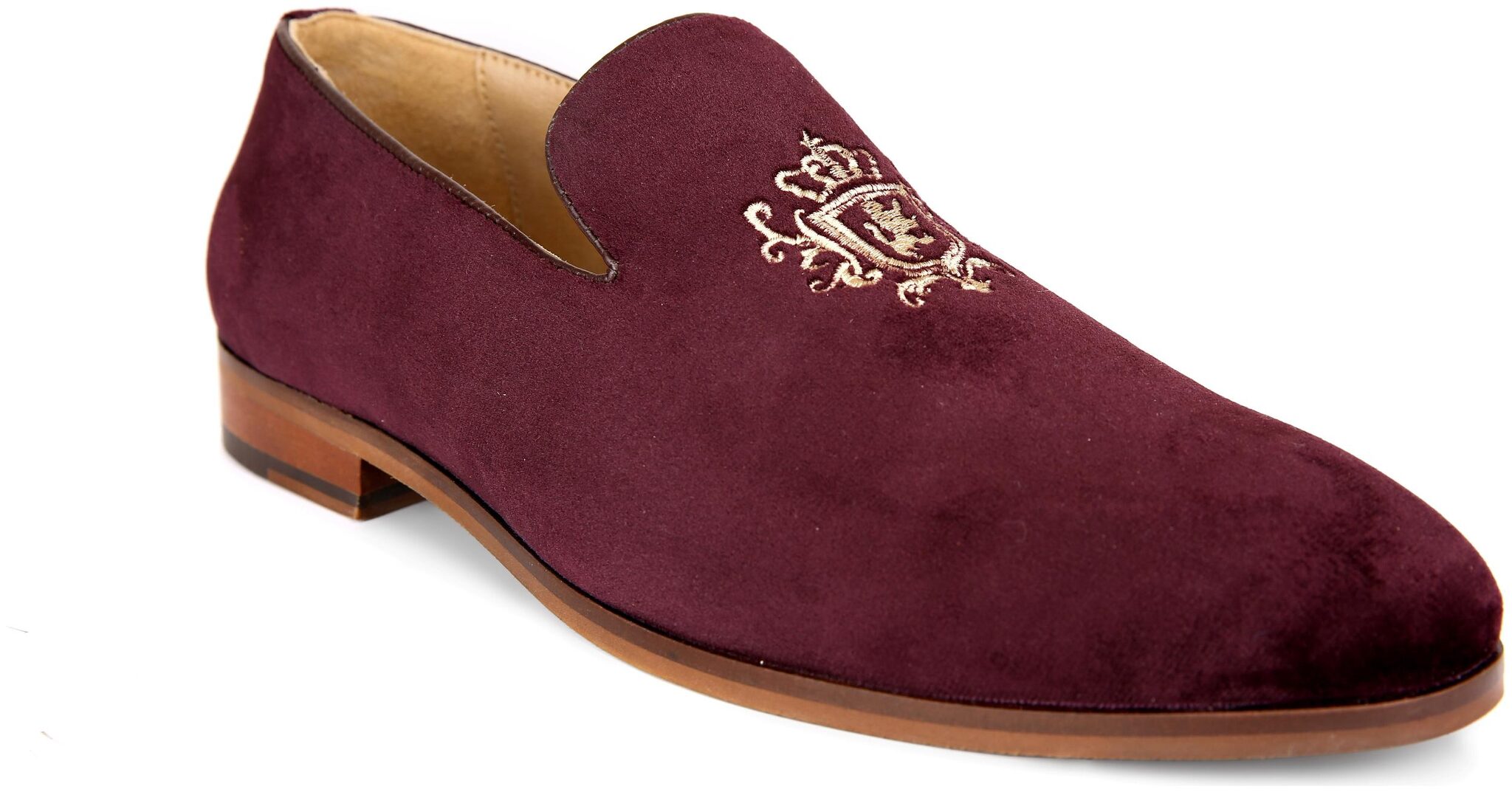 

San Frissco Cherry Men s Velvet Slip On Casual Shoes