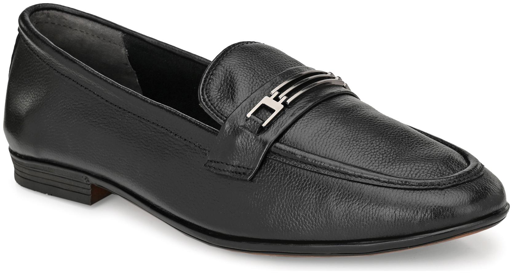 

San Frissco Men Black Slip-On Formal Shoes - SFL 51111 BLACK