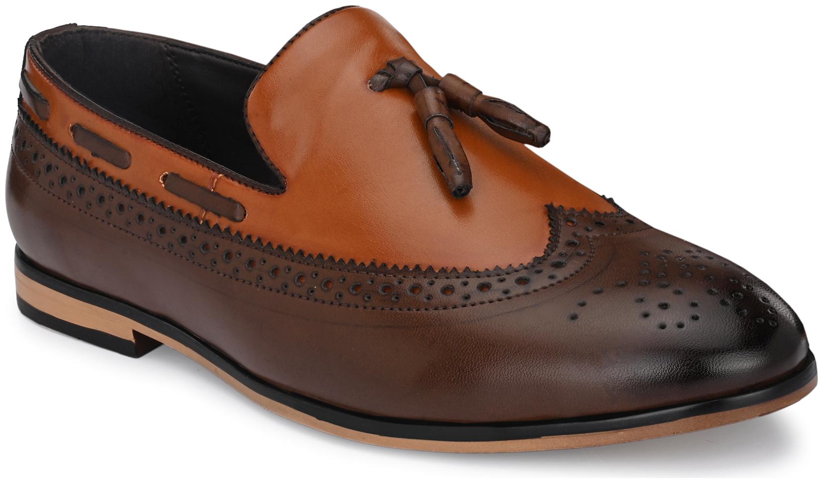 

San Frissco Men Brown Loafers - EC 10111 BROWN